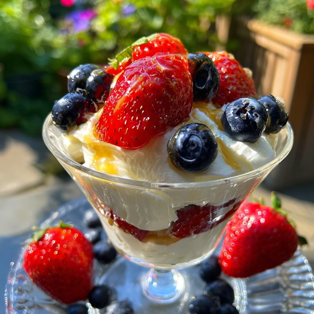 Vanilla Berry Yogurt Parfaits