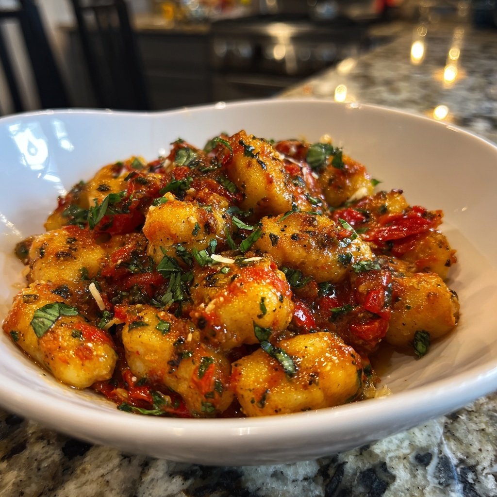 Sunday Tomato Basil Gnocchi
