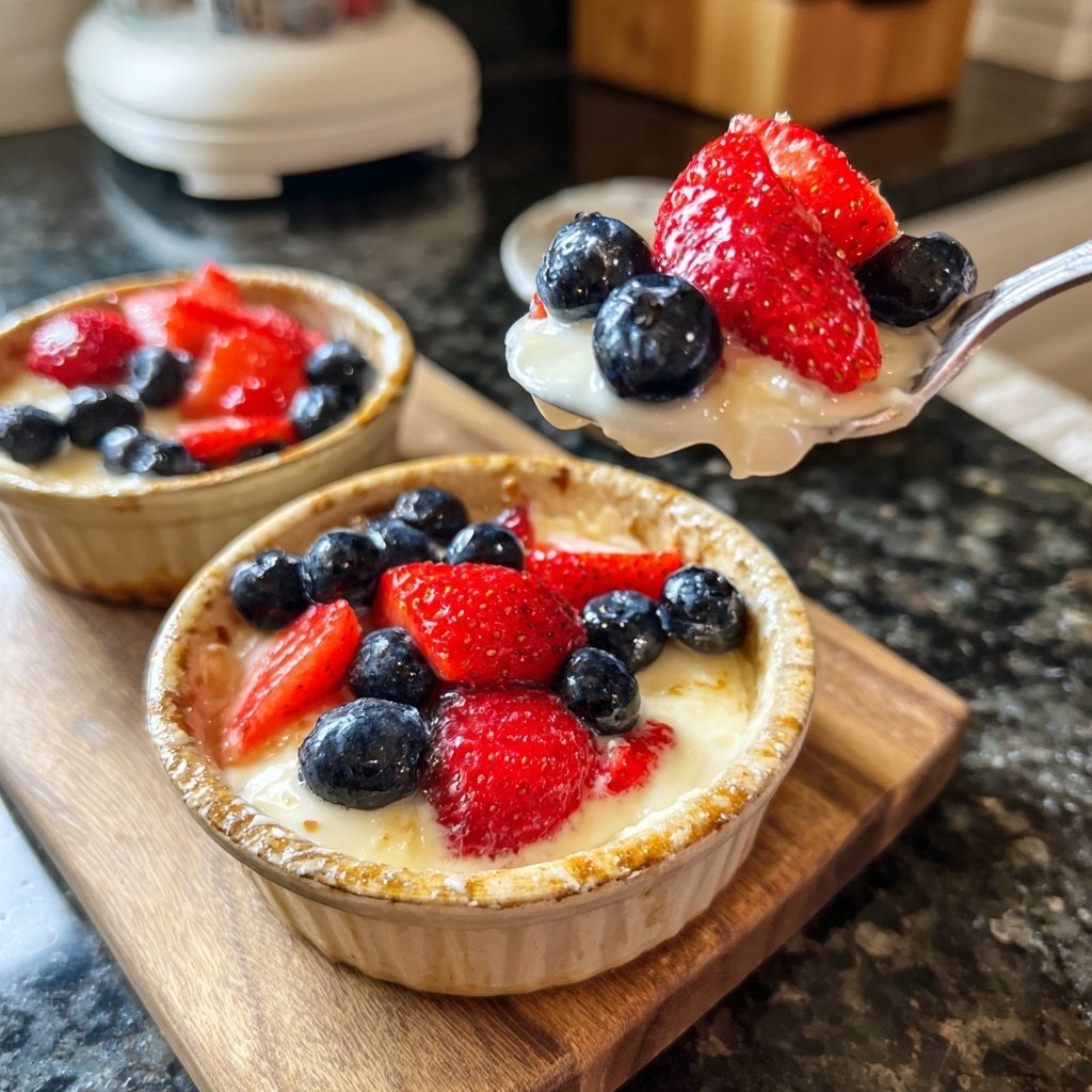 Vanilla Berry Yogurt Breakfast Cups