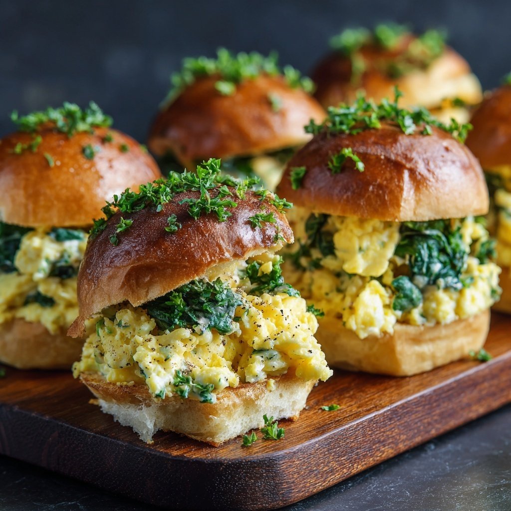 Spring Brunch Breakfast Sliders