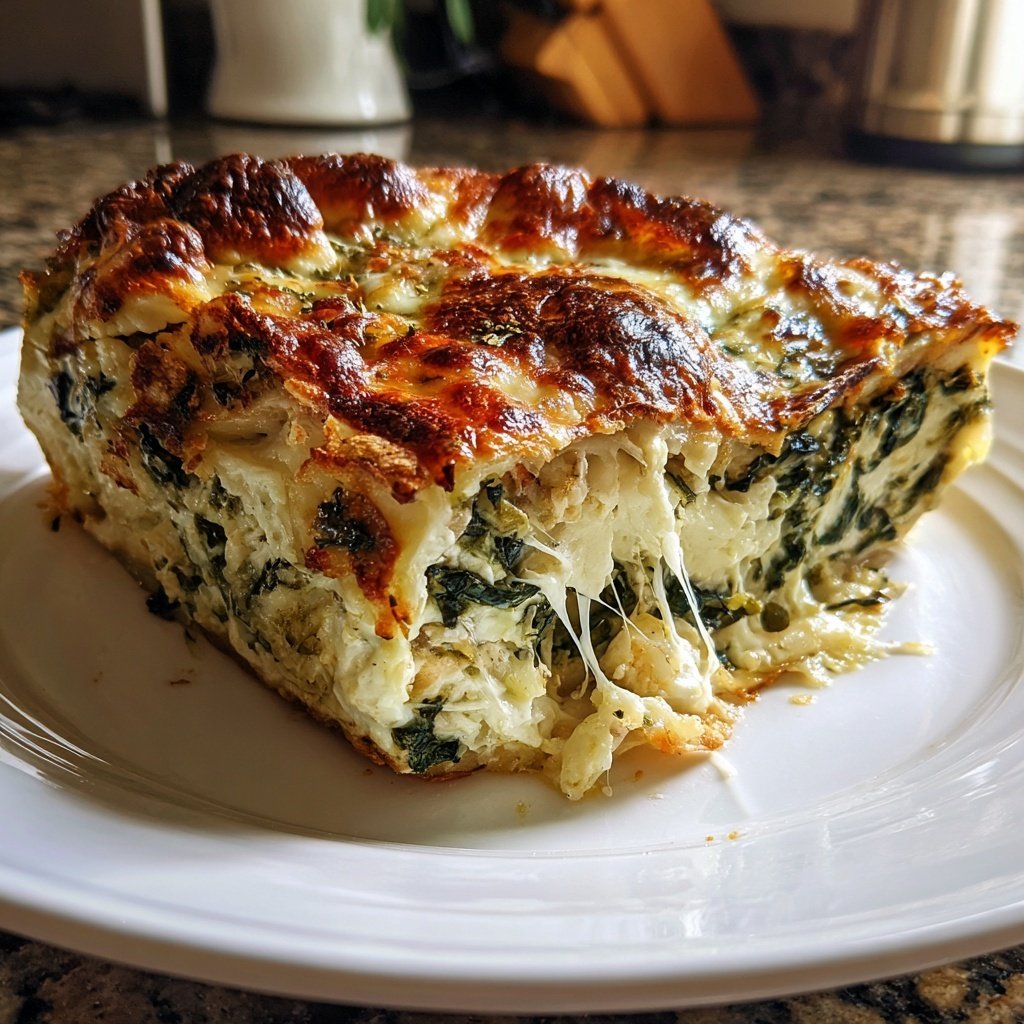 Sunday Spinach and Ricotta Bake