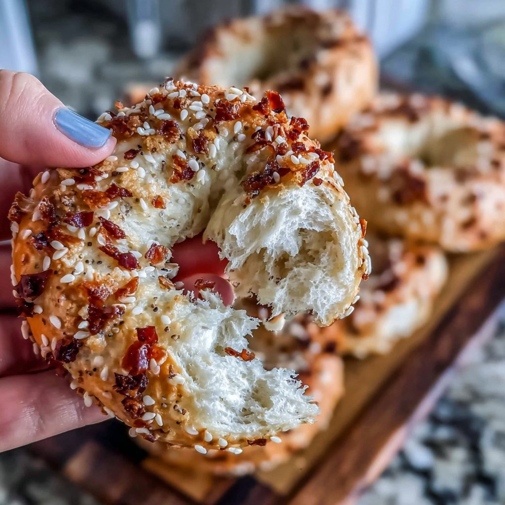 Protein Bagels Boiled And Baked