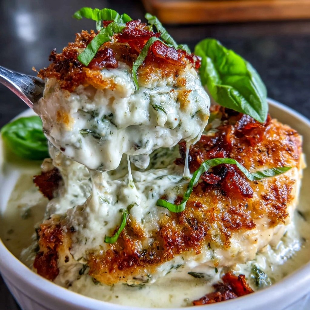 Spring Dinner Creamy Pesto Chicken