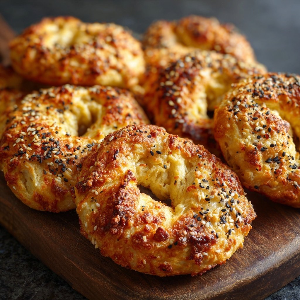 Crispy No Yeast Yogurt Bagels