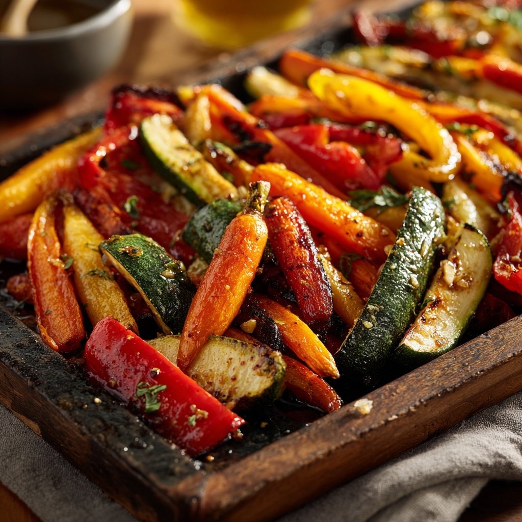 Honey Roasted Veggie Tray