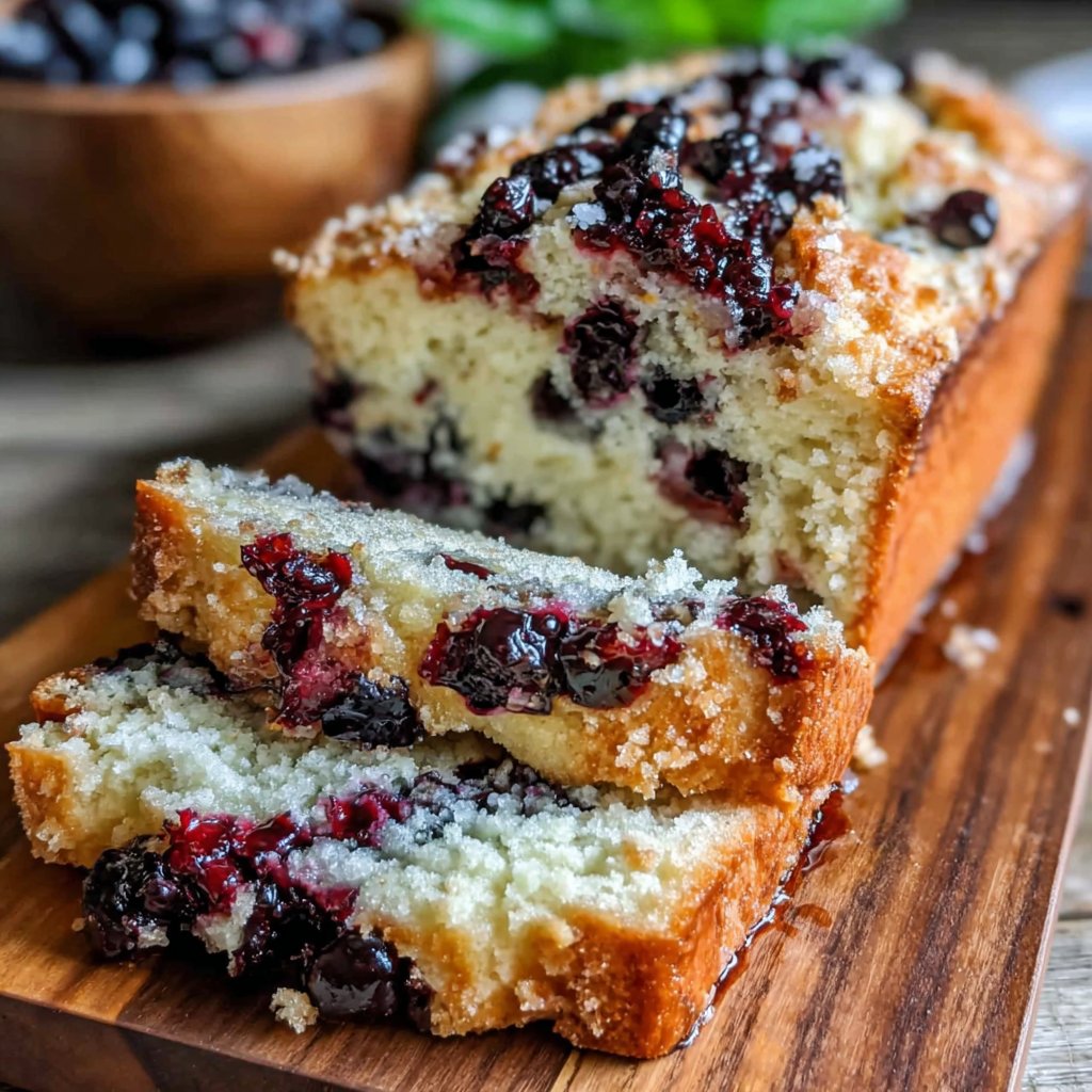 Blueberry Lemon Sourdough Bread Easy