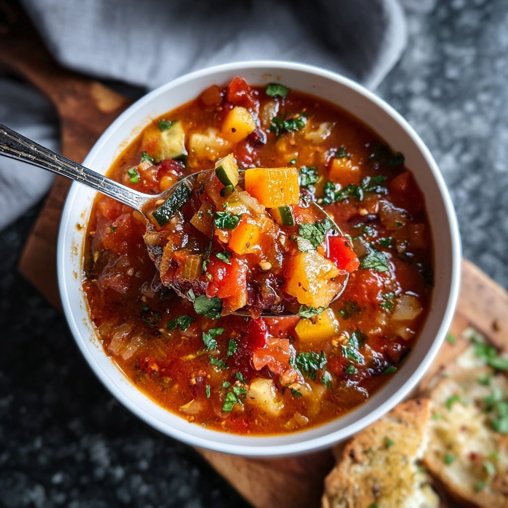 Healthy Crockpot Minestrone